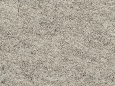Close-up of soft grey wool textile texture