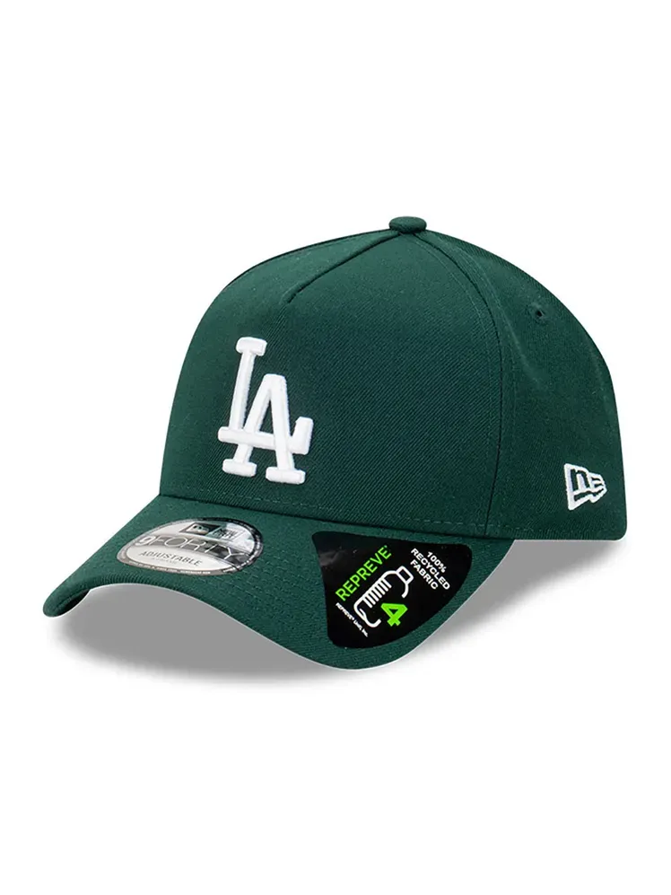 Green Los Angeles Dodgers baseball cap with curved brim and logo